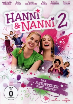 Hanni & Nanni 2 - Das Abenteuer geht weiter! - (Vermietrecht) - Einzel-DVD - Neu & OVP